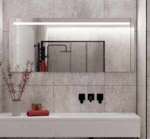 LED badkamer spiegel met verwarming en sensor