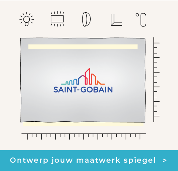 Vervorming Buiten deelnemen Spiegels met Verlichting - Gratis levering