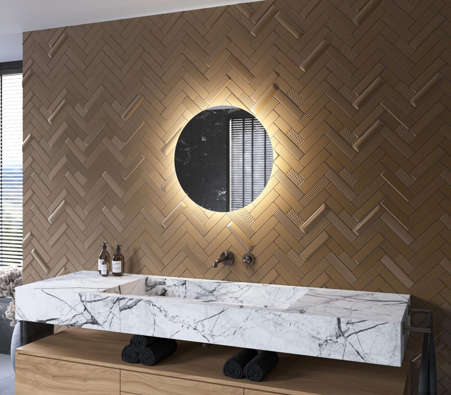 De spiegel wordt volledig aansluitklaar geleverd en is met de meegeleverde instructie en ophangmaterialen eenvoudig aan de wand te monteren