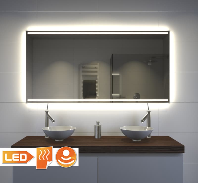 Zie Jezelf In Een Nieuw Licht Met Onze Verlichting Spiegel Badkamer