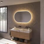 De spiegel wordt volledig aansluitklaar geleverd en is met de meegeleverde instructie en ophangmaterialen eenvoudig aan de wand te monteren