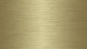 Spiegel met messing kleurig frame