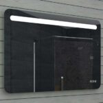 100 cm brede badkamer spiegel met instelbare verlichtingskleur en touch knoppen