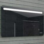 120x65 cm LED badkamerspiegel met afgeronde hoeken