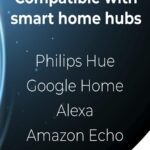 Deze badkamerspiegel werkt met Philips Hue Google Home Alexa en Amazon Echo