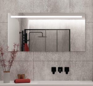 Badkamer LED spiegel met verwarming en sensor 120x70 cm