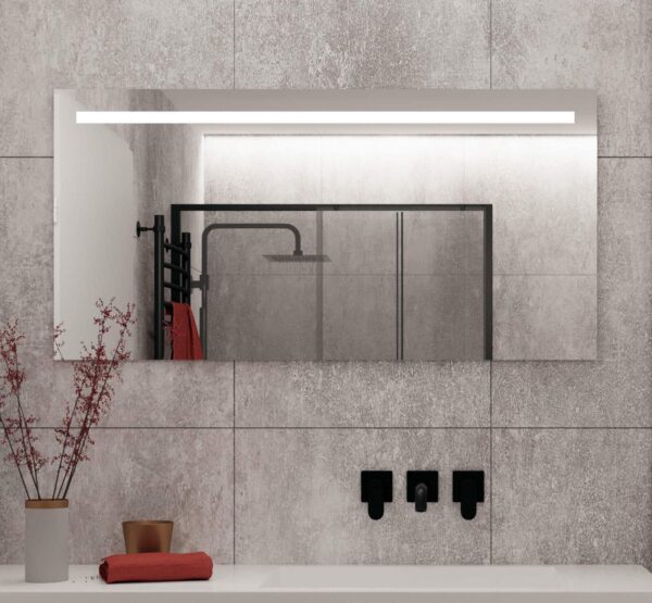 Badkamer LED spiegel met verwarming en sensor 120x70 cm
