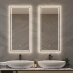 Luxe design spiegel met verlichting en spiegelverwarming