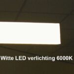 Optie LED kleur: wit 6000K, met name toegepast in de modernere, strakke badkamer