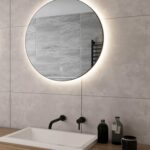 Ronde badkamer spiegel met led verlichting