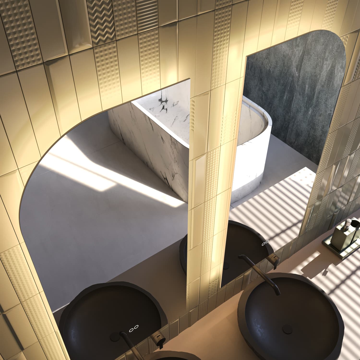 De LED verlichting zit netjes verborgen achter een licht doorlatend profiel. Hierdoor zijn de LED punten niet zichtbaar en wordt de LED strip tevens beschermd tegen de invloed van vocht en stof