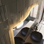 De LED verlichting zit netjes verborgen achter een licht doorlatend profiel. Hierdoor zijn de LED punten niet zichtbaar en wordt de LED strip tevens beschermd tegen de invloed van vocht en stof